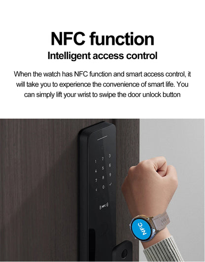 For Xiaomi New Smart Watch Men With LED Lights Outdoor GPS Motion Track Compass Waterproof Sports Watch Bluetooth Call 2024 New