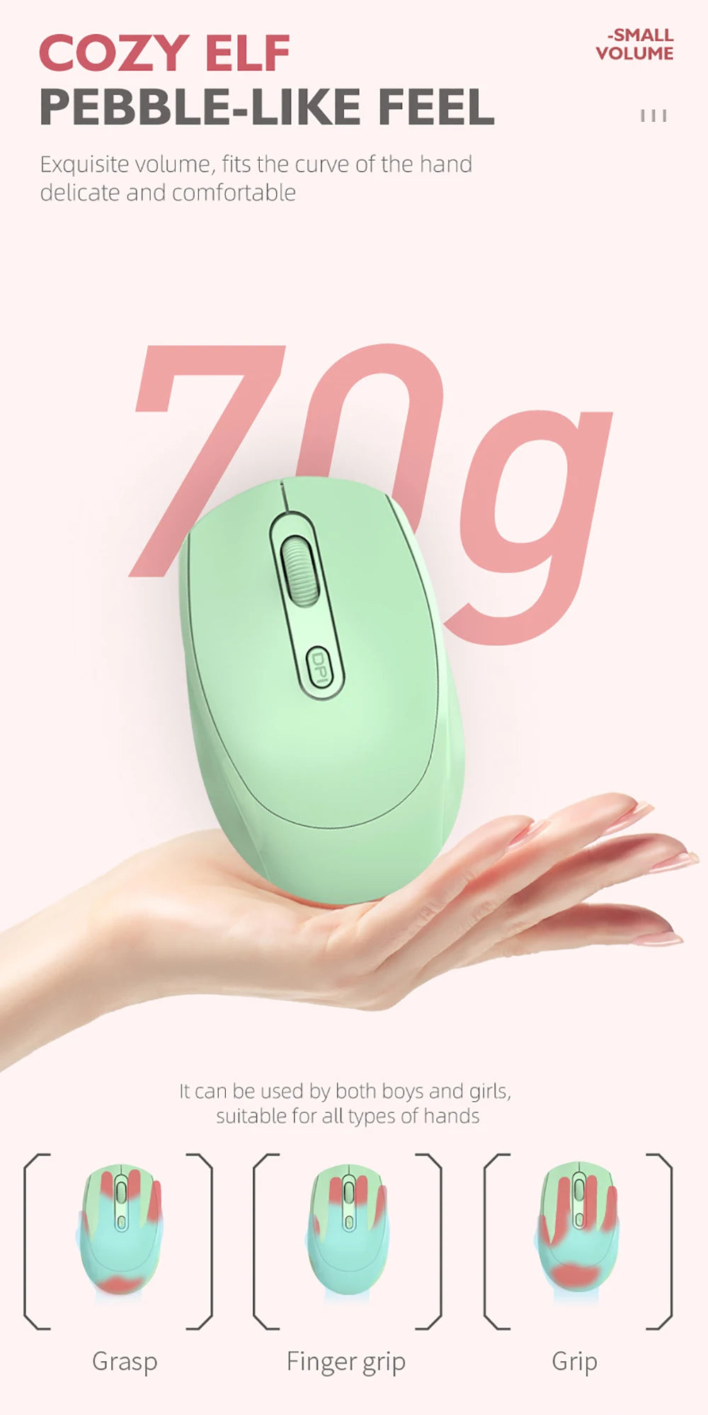 Wireless Silent Mouse Suitable For Business Office Esports Games Bluetooth 5.2 2.4G Dual Mode Mice Ergonomics Rechargeable Mouse