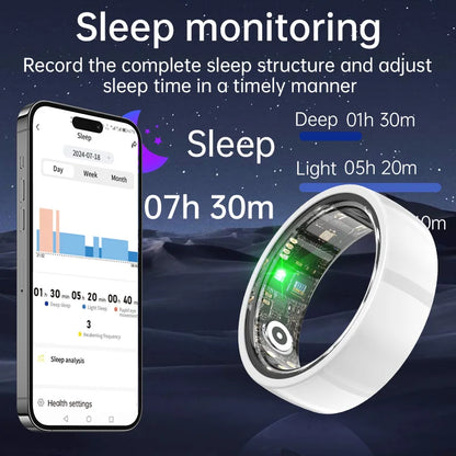 smarthealth R1000 Fitness Tracker Waterproof Connected Ring Man Remote Control Electronic Swimming Pool New Arrival Smartring