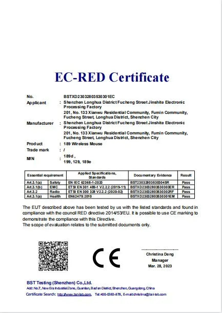 Wireless gaming mouse, quiet and magical, suitable for laptops and tablets, with battery powered and rechargeable versions