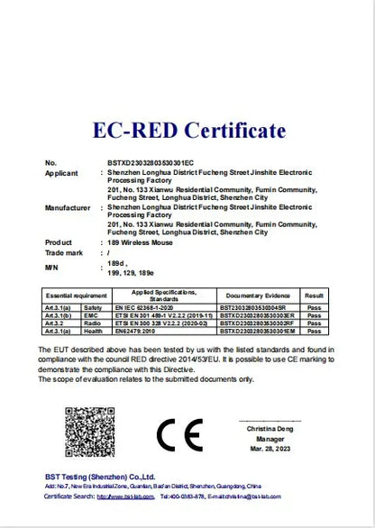 Wireless gaming mouse, quiet and magical, suitable for laptops and tablets, with battery powered and rechargeable versions