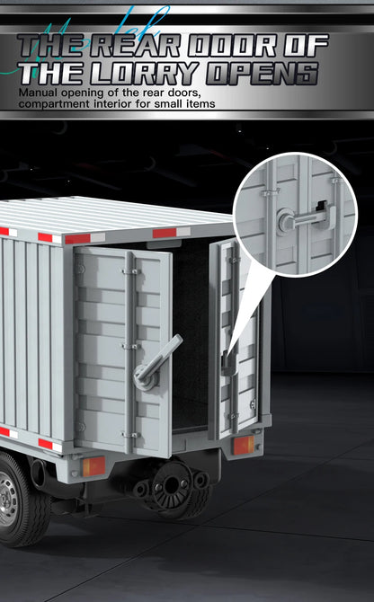 RC Truck 1:16 2.4GHZ RC Car Simulation Drift Climbing Truck With Spray and LED Lights RC Electric Truck Model Boy's Toys Gifts