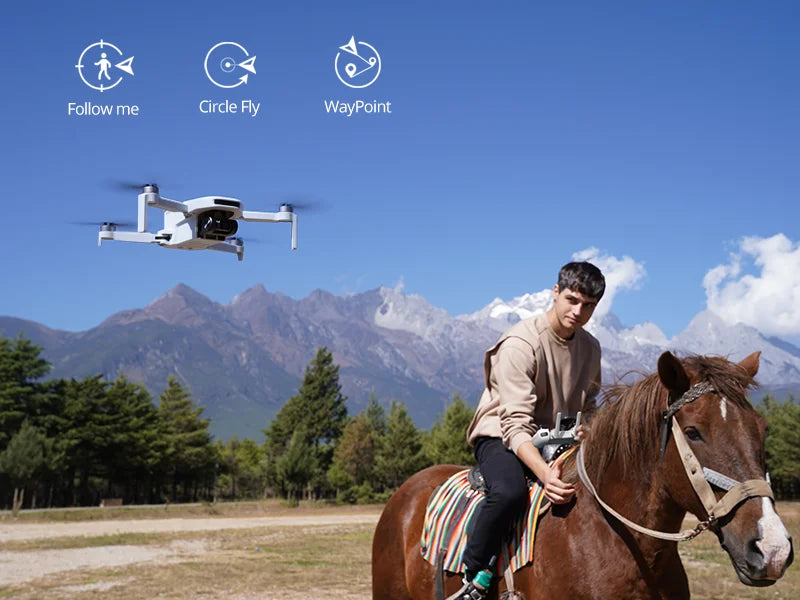 Potensic ATOM SE 4K GPS Professional Drone Camera 12MP, Under 249g, Max 4-KM, Auto Return, Circle Fly, Follow Me, WayPoint