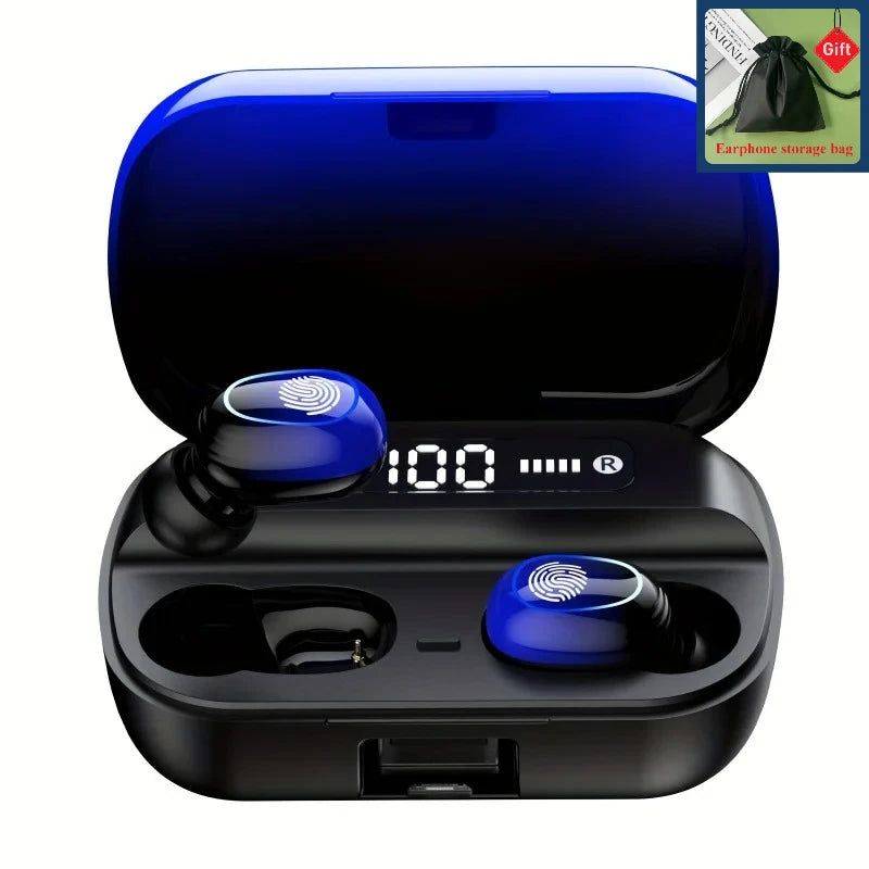 New Wireless In-Ear Earphones Sound Intelligent Noise Cancelling Sports Fitness Running Earphones Stereo Surround Sound