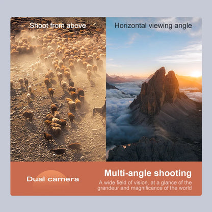 2025 New D18 Drone Professional 8K Camera 5G WiFi FPV UAV Screen Remote Control Brushless Obstacle Avoidance Quadcopter Toy