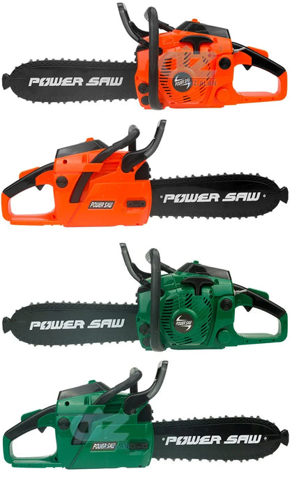 Electric Power Chainsaws Kids Toys Tools Realistic Sound Children Halloween Christmas Gift for Boys Pretend Play Plastic Toy