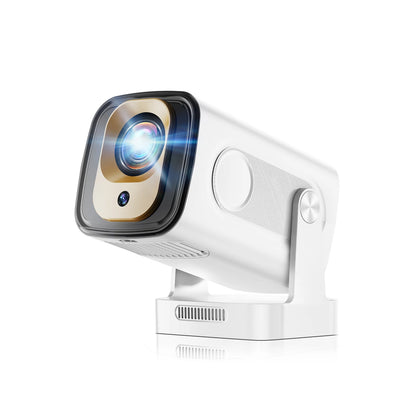 Mini Projector 4K Native HD 1080P Wifi6 Cinema Portable Projetor Built-in APP & Android System suitable for Home/Outdoor/Office