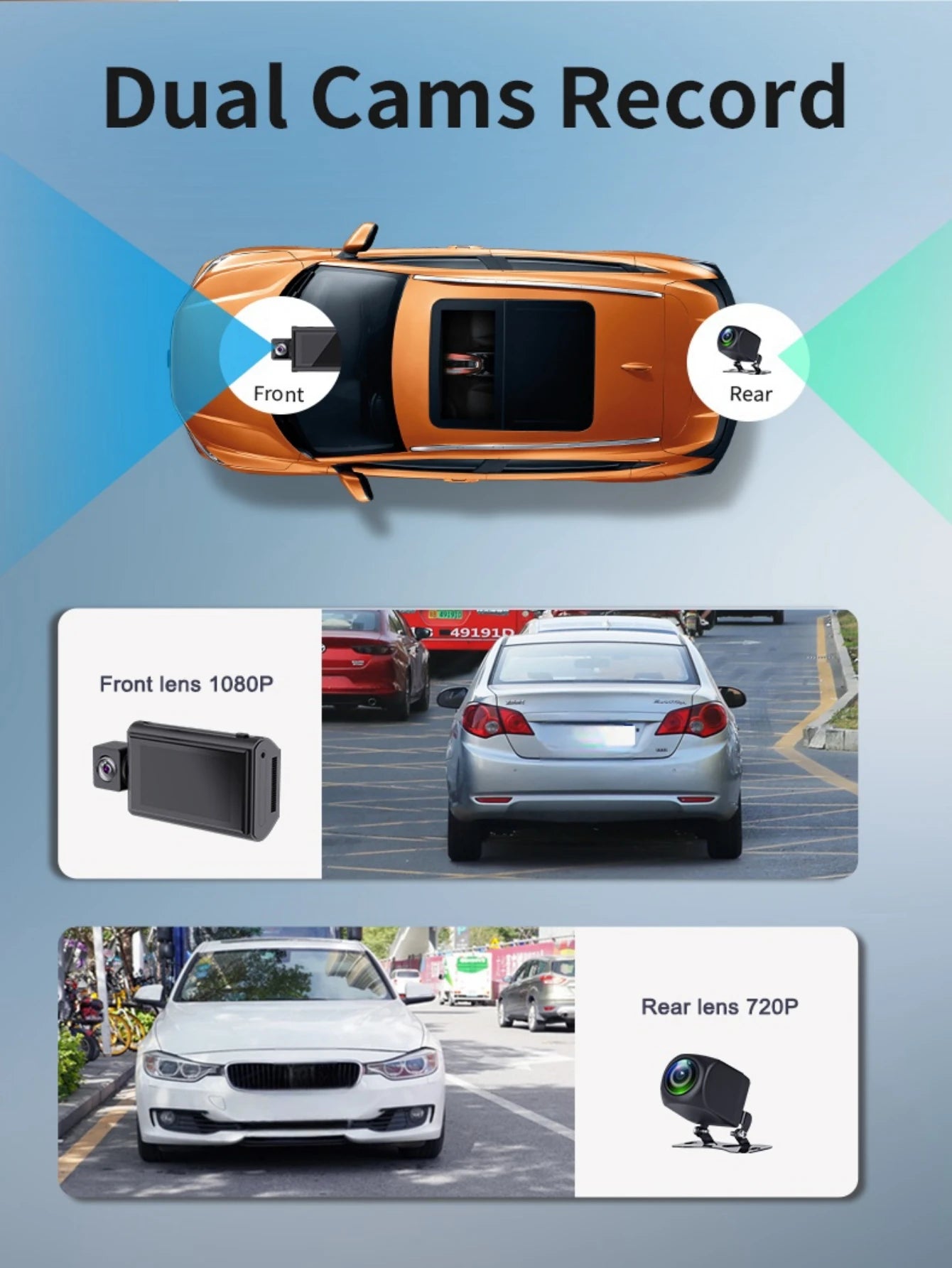 Dash Cam 3Inch 4G Android10.0  GPS Navigation ADAS Car Dvr Camera Full HD 1080P Car Video Recorder DVR WiFi BT