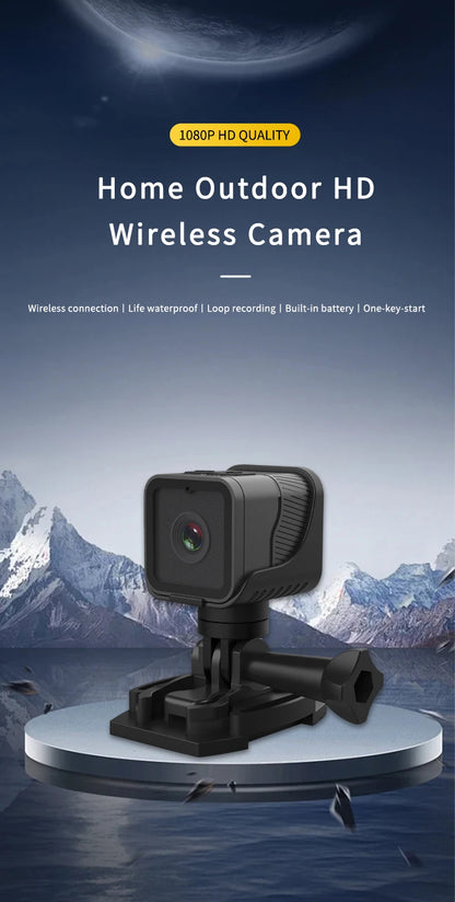 Mini Sport DV Action Camera HD 1080P Bike Motorcycle Helmet Camera Outdoor Video DVR Audio Recorder Dash Cam for Car Bicycle