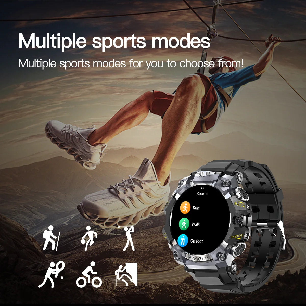 4G LTE Android Smart Watch With 1.508-inch Amoled Screen 8MP Dual Camera GPS IP68 Waterproof Outdoor sports Health monitoring