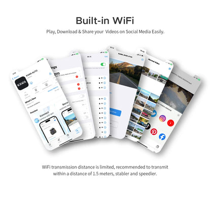 Dash cam KAWA D6 3K Video Recorder Car Dash Camera for AUTO, Car DVR Voice Control,Night Vision Dashcam 2025 New