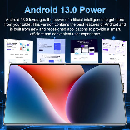 2025 Tablet Android 20000mAh 10.36 inch Global Version 22GB+2TB New Network 14 Core Android 13.0 Wifi Tablet