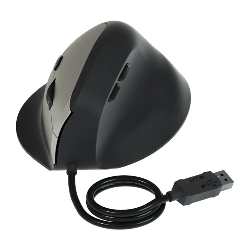 2.4G Vertical Mouse 6 Mute Buttons 800/1200/1600DPI Ergonomic Optical Mouse Comfortable Keysensitive Gaming Mice Office