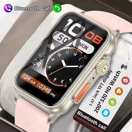 For HUAWEI XIAOMI Smart Watch Waterproof Sport Bracelet GPS Fitness Tracker 1.57 Inch Bluetooth Call Smartwatch For Men Women