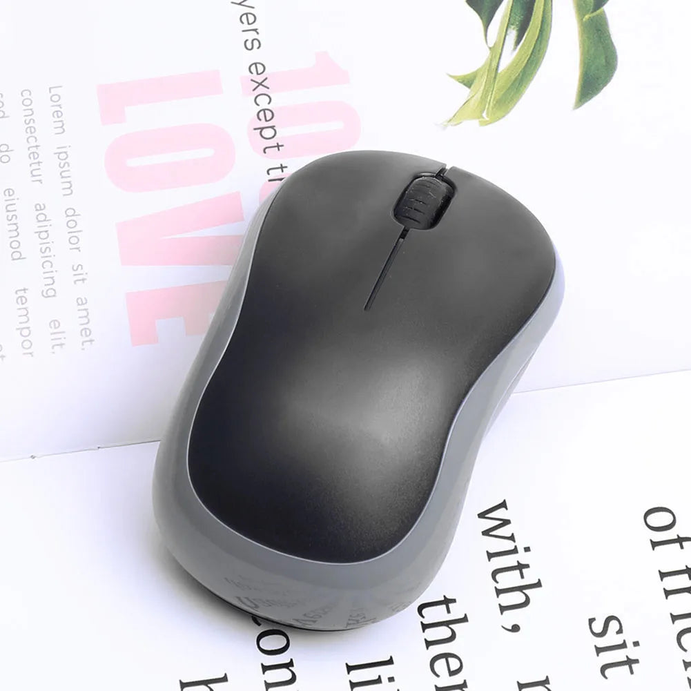 M185 Mini Wireless Mouse Comfortable Portable Mouse Mice 2.4GHz with USB Mini Receiver Small Hand Mouse for Windows/ OS/Linux