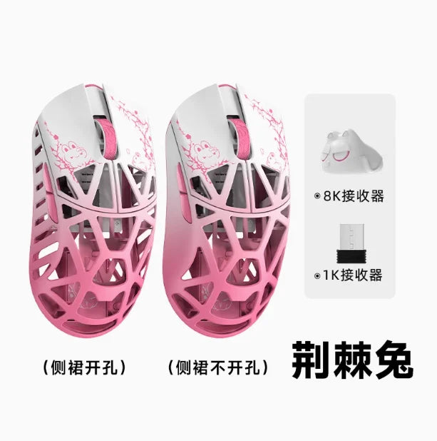 Wlmouse Mini Pro Mouse Beast X Mini Pro Mouse Magnesium Alloy Mouse Cute Lightweight Wireless Game Mouse (No holes)