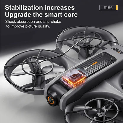 Xiaomi S156 Drone Professional 8K Camera with 5G WiFi FPV UAV Screen Remote Control and Obstacle Avoidance Quadcopter 2025 New