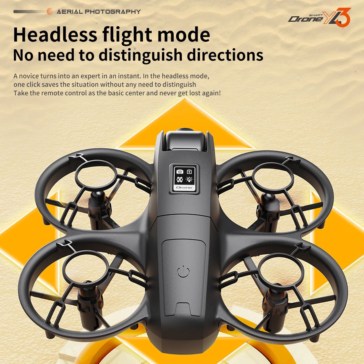 Xiaomi Dual Camera Drone YL3 Aerial Photography Aircraft 5G WIFI Brushless Motor Remote Control Optical Flow Hover Aircraft Gift
