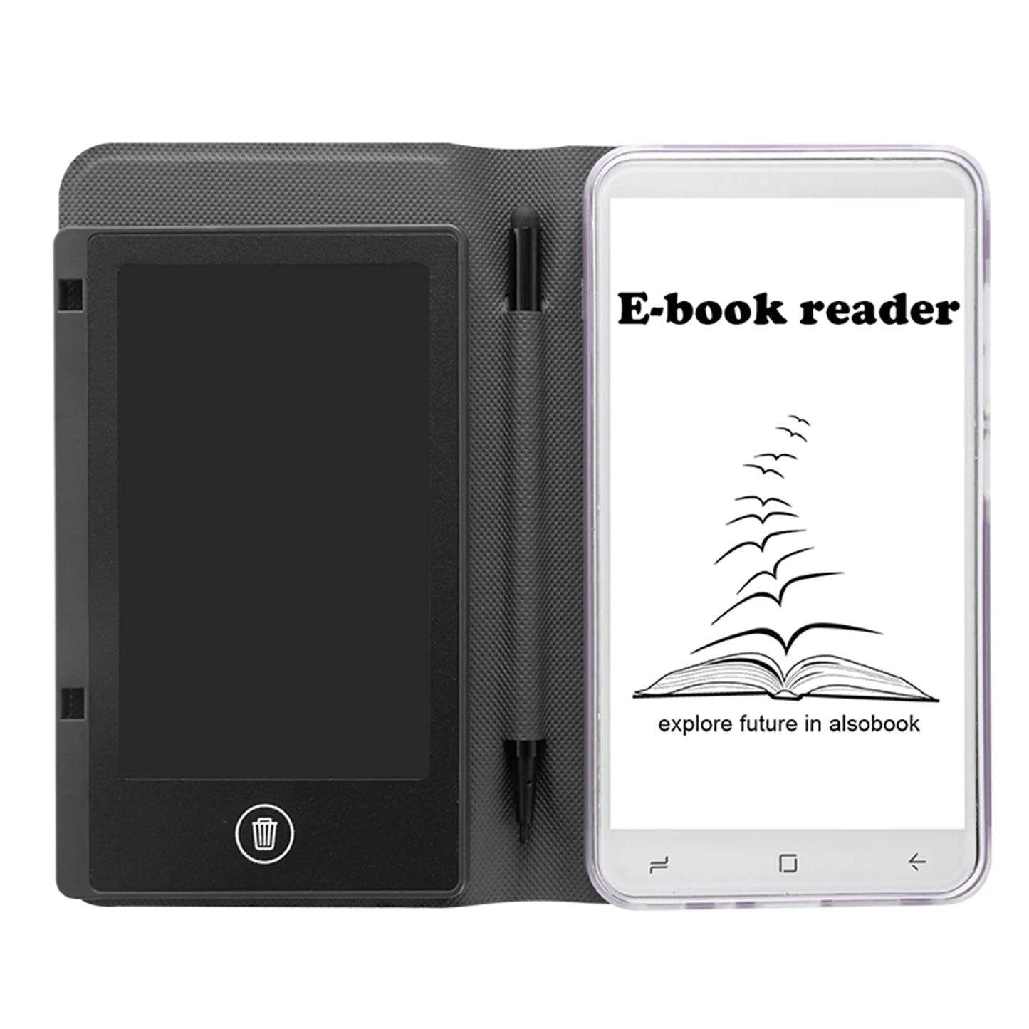 5.0-Inch E-Book Reader Built-in Speaker 5M Camera E-Reader with Handwriting Tablet for Extracurricular Learning Audio Video PDF