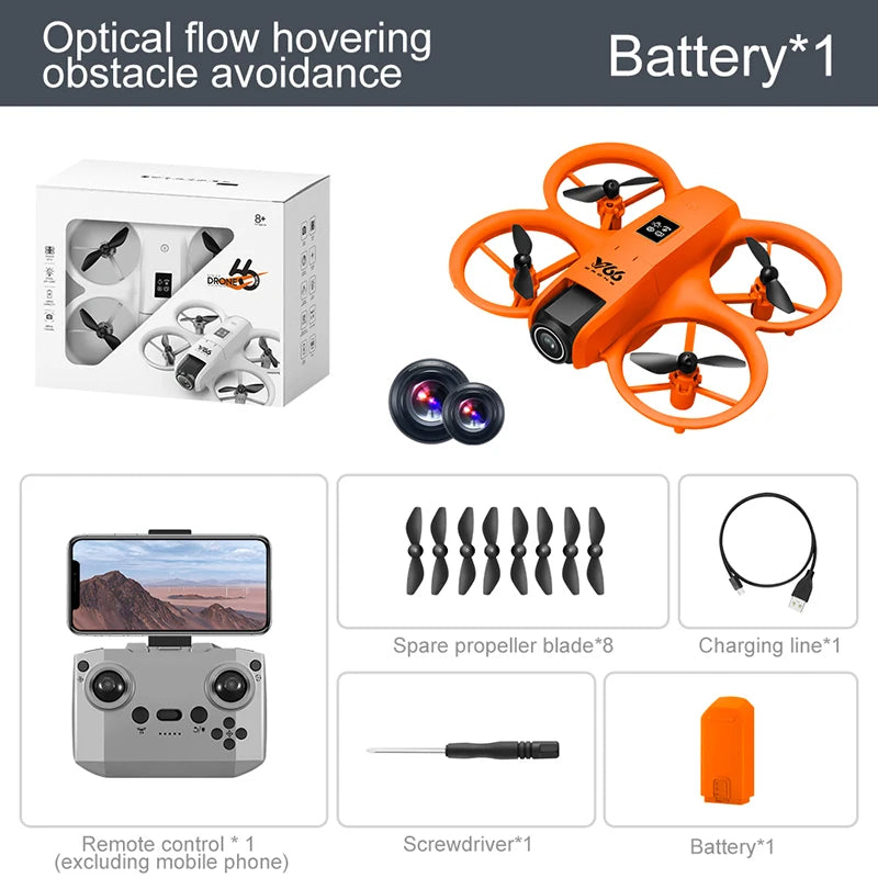 XIAOMI 10000M V66 Mini RC Aerial Drone 8K Professinal Wide Angle HD Dual Camera Intelligent Obstacle Avoidance Drone Toys New