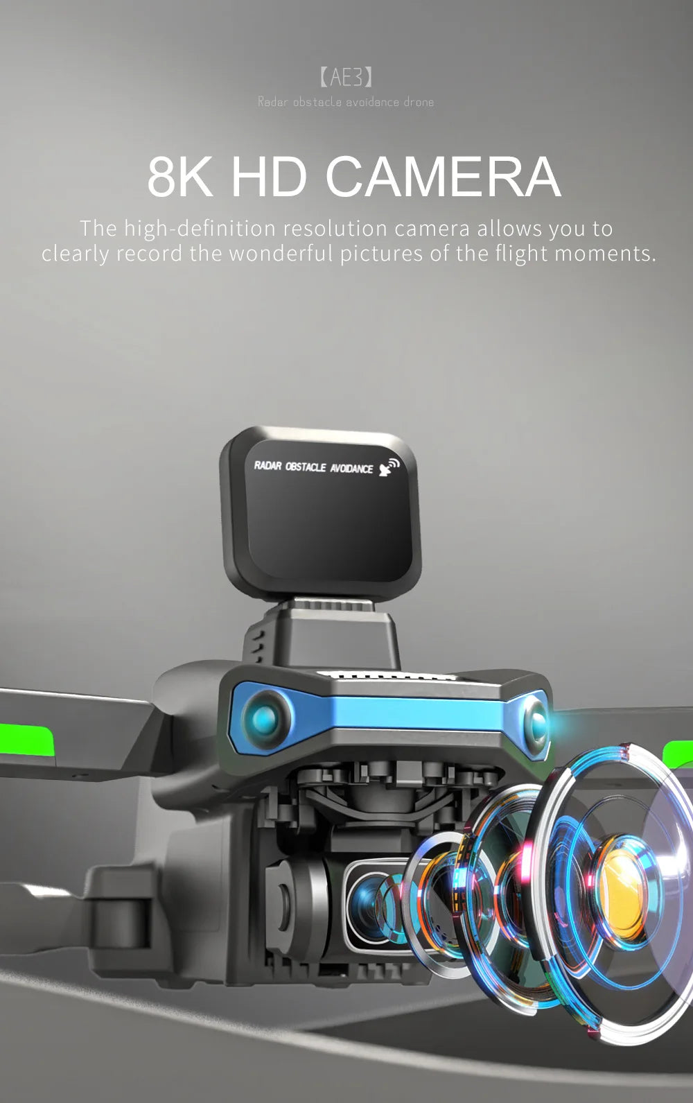 AE3 Pro Max Drone With 8K Camera 5G Wifi 3 Axis EIS GPS Long Distance 5Km Brushless Motor Foldable Quadcopter Drones AE3 pro max
