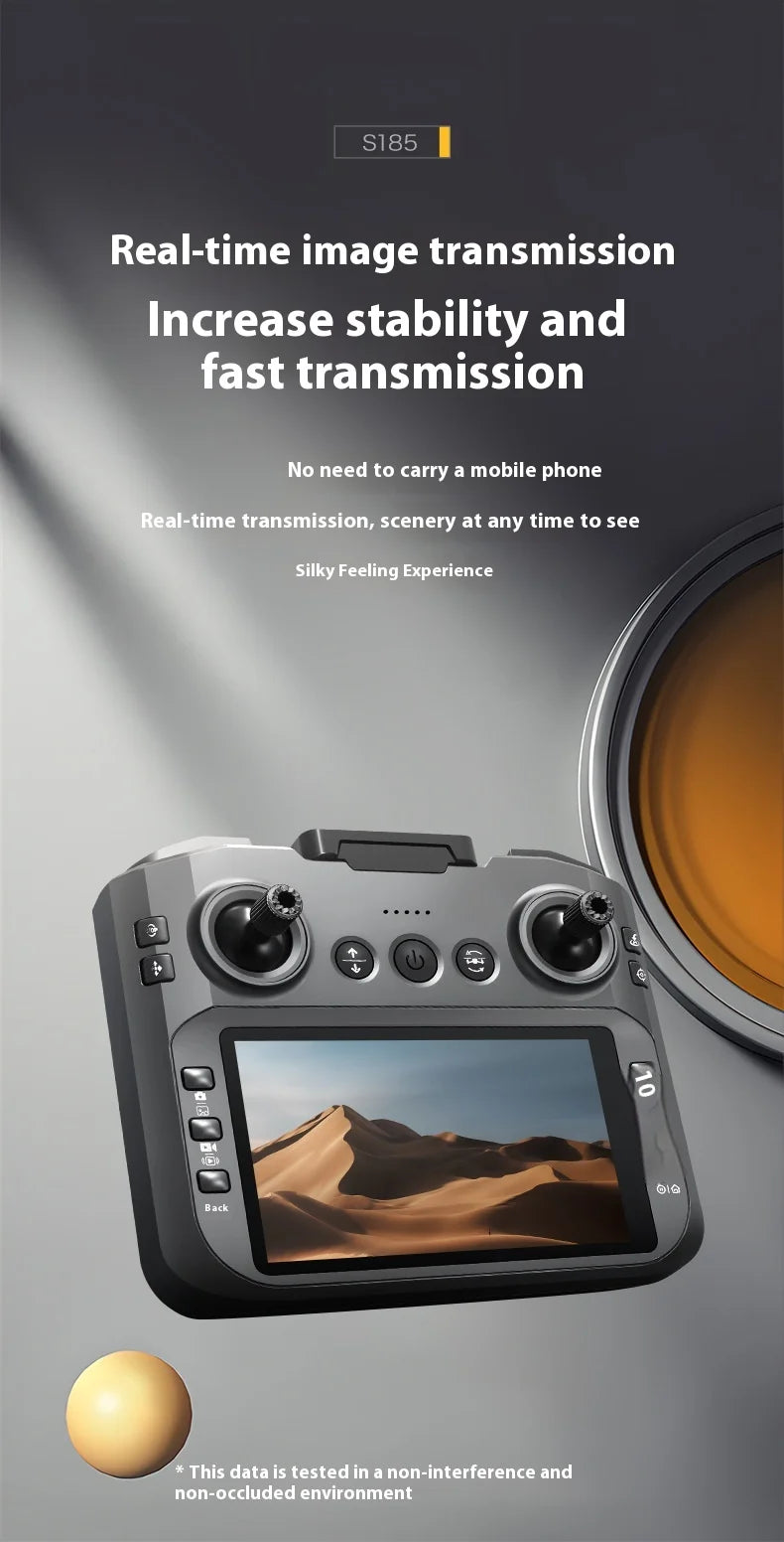 2025 New Xiaomi S156 Professional Drone With 8k Camera 5g Wifi Fpv Uav Quadcopter Obstacle Avoidance Remote Control Screen