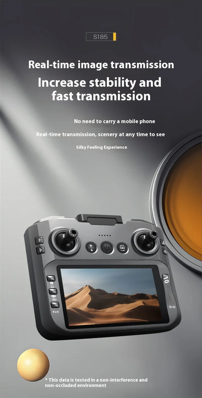 2025 New Xiaomi S156 Professional Drone With 8k Camera 5g Wifi Fpv Uav Quadcopter Obstacle Avoidance Remote Control Screen