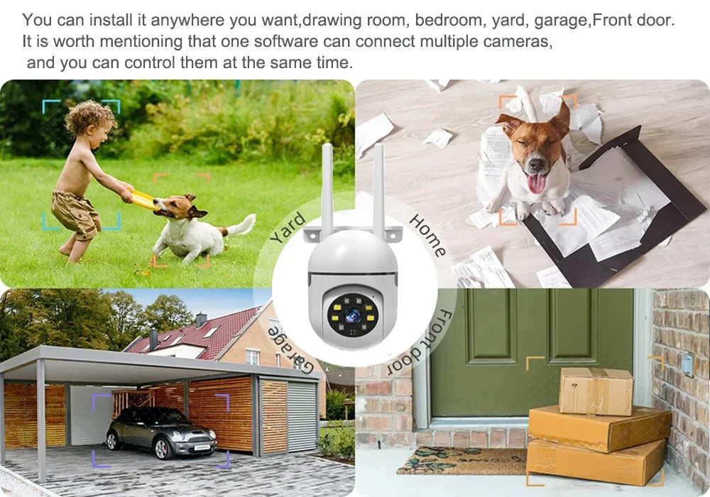 CPVAN Tuya smart Home Alarm System Wireless WiFi 4G 7 inch panel for Home burglar Security Protection Alarm Kit DIY Accessories