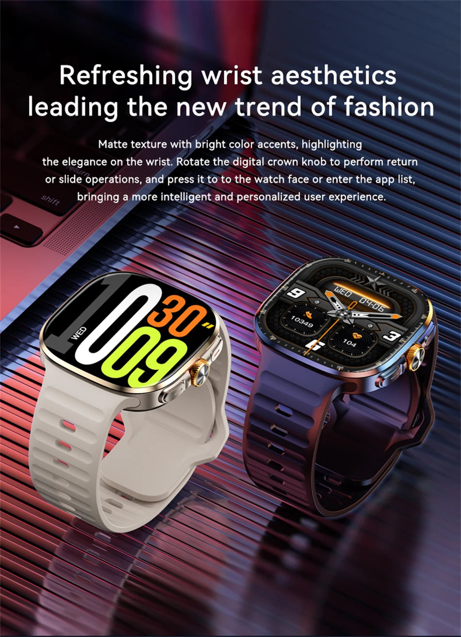 5G/4G Full Network Smart Watch 2.40 inch Big Screen HD Video Call 8GB+128GB RAM 2100mAh Google Play WIFI GPS Sim Card Smartwatch