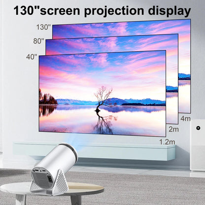 4K Projector H300 Android 11 Portable RK3326 Quad Core BT5.0 1280*720P Home Cinema Dual Wifi6 120ANSI Outdoor Projetor