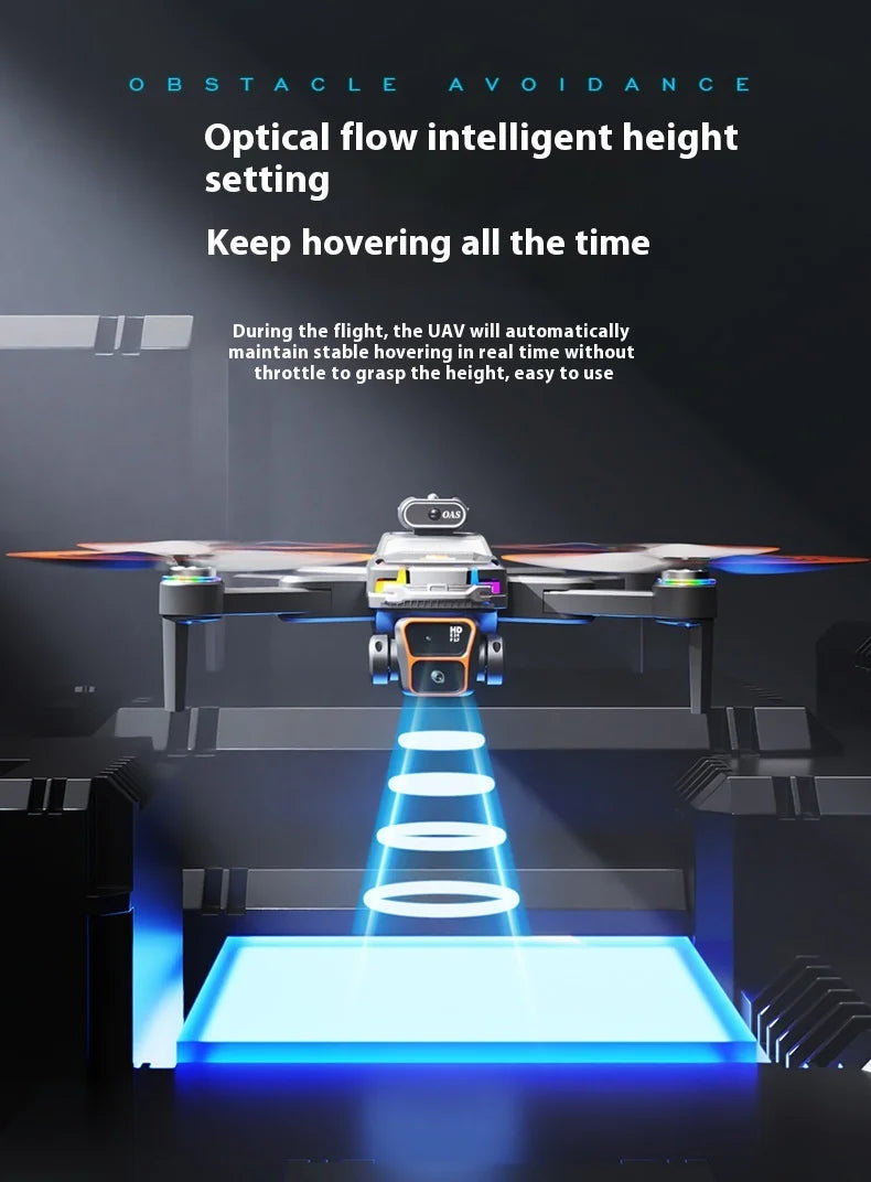 Xiaomi Mijia JS39 Drone 8K HD with Obstacle Avoidance&Optical Flow,Brushless Motor Foldable RC Quadcopter for Aerial Photography