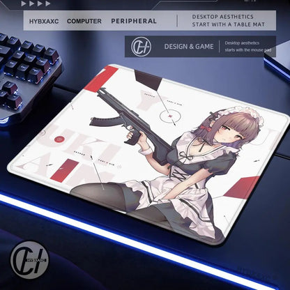 Large Gaming Mouse Pad Customizable Pattern Upgraded Smooth FPS Esports Office Gaming Desk Mat Gaming Accessories Rubber Mats