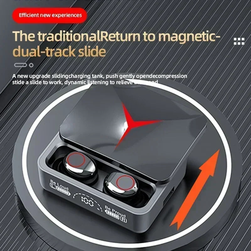 M90 Wireless Headphones TWS Bluetooth Earphones Touch Control Sport Earbuds Hifi Stereo Gaming Headset With Mic For Smartphone