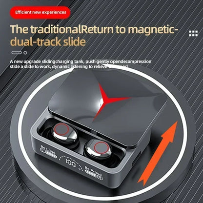 M90 Wireless Headphones TWS Bluetooth Earphones Touch Control Sport Earbuds Hifi Stereo Gaming Headset With Mic For Smartphone