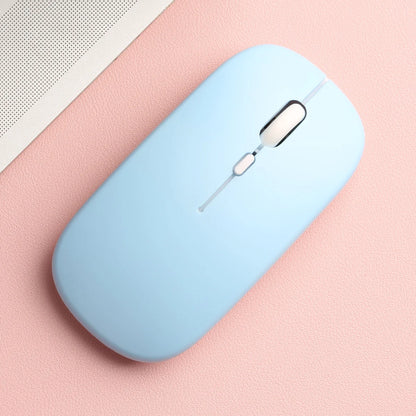 Wireless Bluetooth-compatible Mouse Portable Ergonomic Computer Mice For Laptop iPad Tablet PC Mobile Phone Office Gaming Mouse