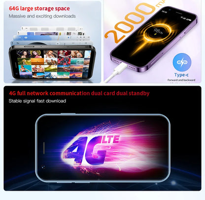 The smart phone in your pocket! SOYES XS16 3-inch Android 10.0 Mini Phone 4G Network Dual SIM Card 3+64G Memory with Play Store