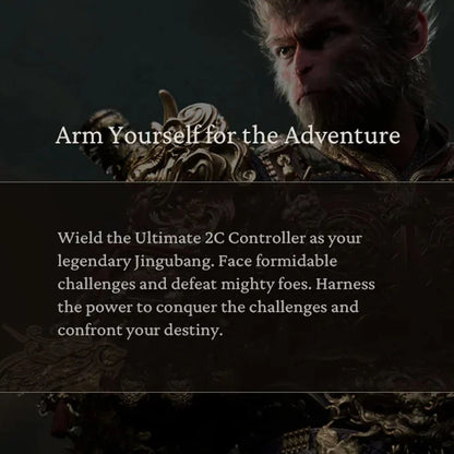 8BitDo Gamepads PC Black Myth Wukong Ultimate 2C Wireless or Wired Gaming Controller Windows 10 11 Steam Raspberry Pi Android
