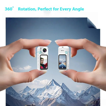 Thumb Camera New S70 Rotating Camera Outdoor Magnetic Sports Long Range Essential For Bloggers Christmas Gift 128GB memory