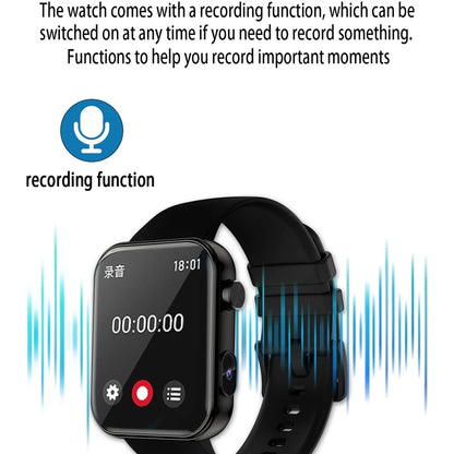 2025 New Smartwatch with Camera 32Mb+512MB Memory Recording Video Multifunctional Watch Men's Sports Smart Watch Women's