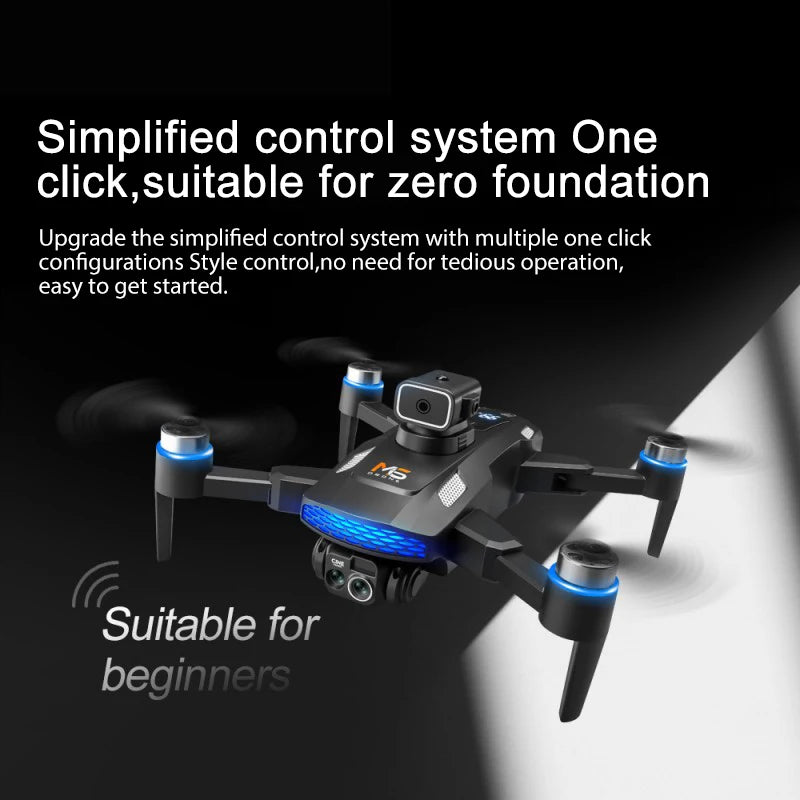 Xiaomi M6 RC Drone 8K Aerial HD Dual Camera 5G WIFI Intelligent Obstacle Avoidance With Screen GPS Ruturn Brushless Power Drone