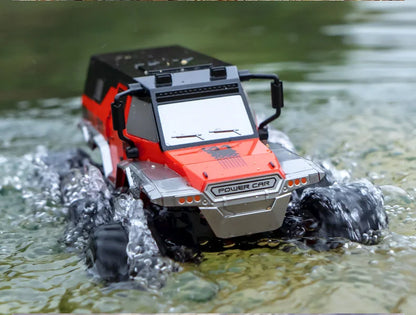 JJRC 8x8 2.4G Remote Control Car 8wd Off-road Amphibious Stunt Vehicle 8-Wheel Speed Racing Truck Waterproof Crawler Toys
