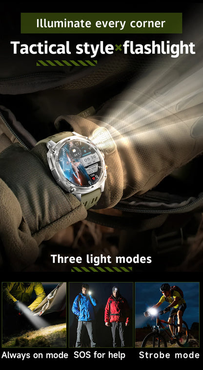 LIGE NEW Smart Watch Men 800mAh Large Battery Bluetooth Call IP67 Waterproof Smartwatch 100+Sport Health Monitor Smartwatches