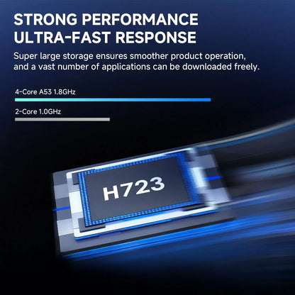 P30PRO Android 14 Smart Mini Projector Supports 4K HD Video WiFi 6 BT5.0 Native 720p Home Theater Outdoor Portable Projector