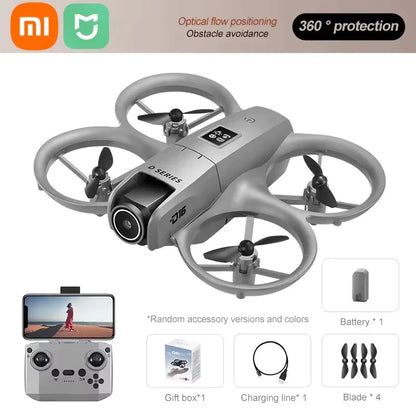 XIAOMI D16 Mini Drone 8K HD Dual Camera Profesional 180° Electric Adjustable GPS Positioning Obstacle avoidance Bushless UAV