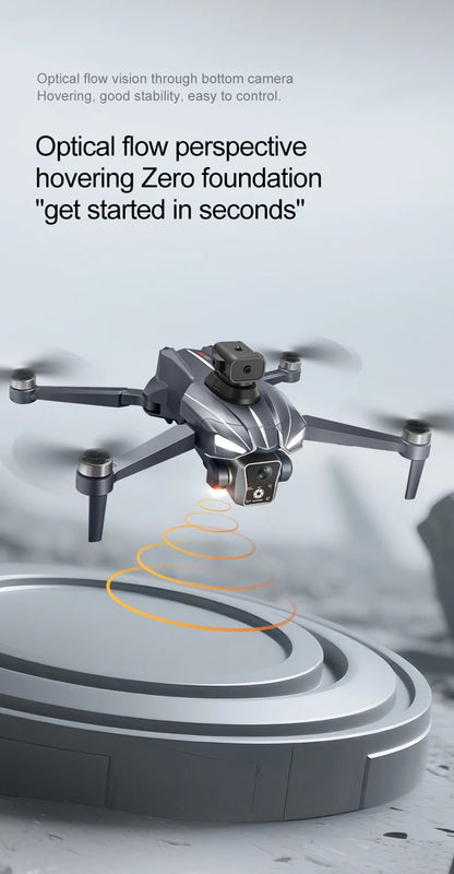 2025 K18 Max Airdrop GPS Drone 5G Screen Control Dual Camera Obstacle Avoidance 8K Aerial Photography Brushless Quadrotor Toy