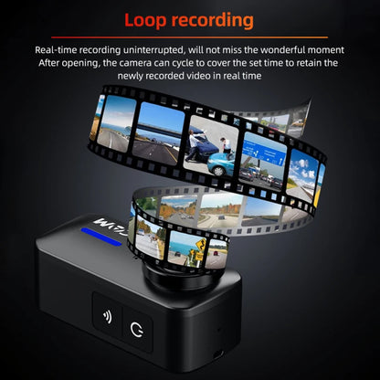 SJCAM C110+ 4K 30FPS Action Camera WiFi Sports Camera 170° Wide Angle Lens w/ Distortion Correction 6-Axis Gyro IP65 Waterproof