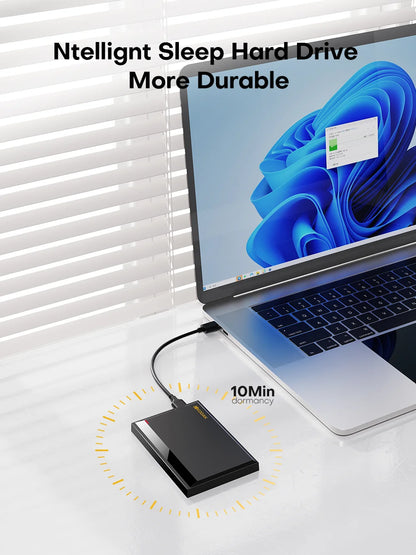 KODAK Portable External Hard Drive PHDD 500G/1TB High-Speed Storage for PC, Laptop, PS5, PS4 Lag-Free Gaming & Large File Transf