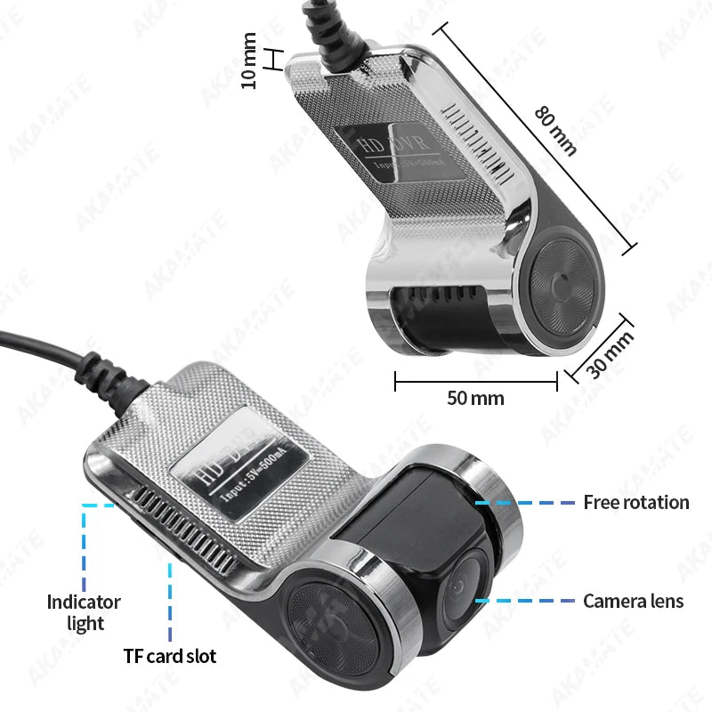 Dash Cam ADAS Car Electronic Dog USB AR Dash Cam Full HD 720P For Android Car Radio Camera Recorder DVR Dashcam Camcorder