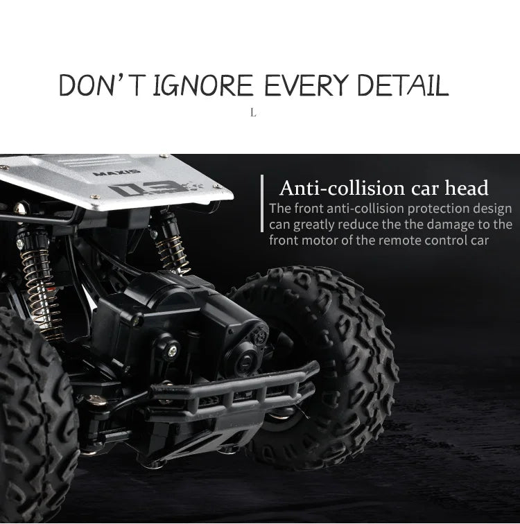 RC Off road Truck 1/12 4WD RTR Durable Beginner All Terrain RC Car High Speed 20Km/h Remote Control Monster Truck Adult Gift Toy