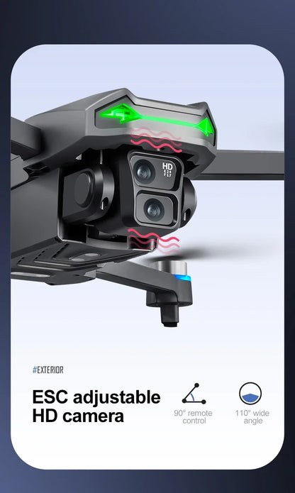 SHOU601PROMAX With Screen GPS Drone Aerial 8K HD Professional Quadcopter Obstacle Avoidance Brushless Remote Control Aircraft